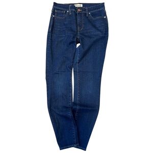 MADEWELL High Riser Skinny Jeans Dark Wash 28 EUC